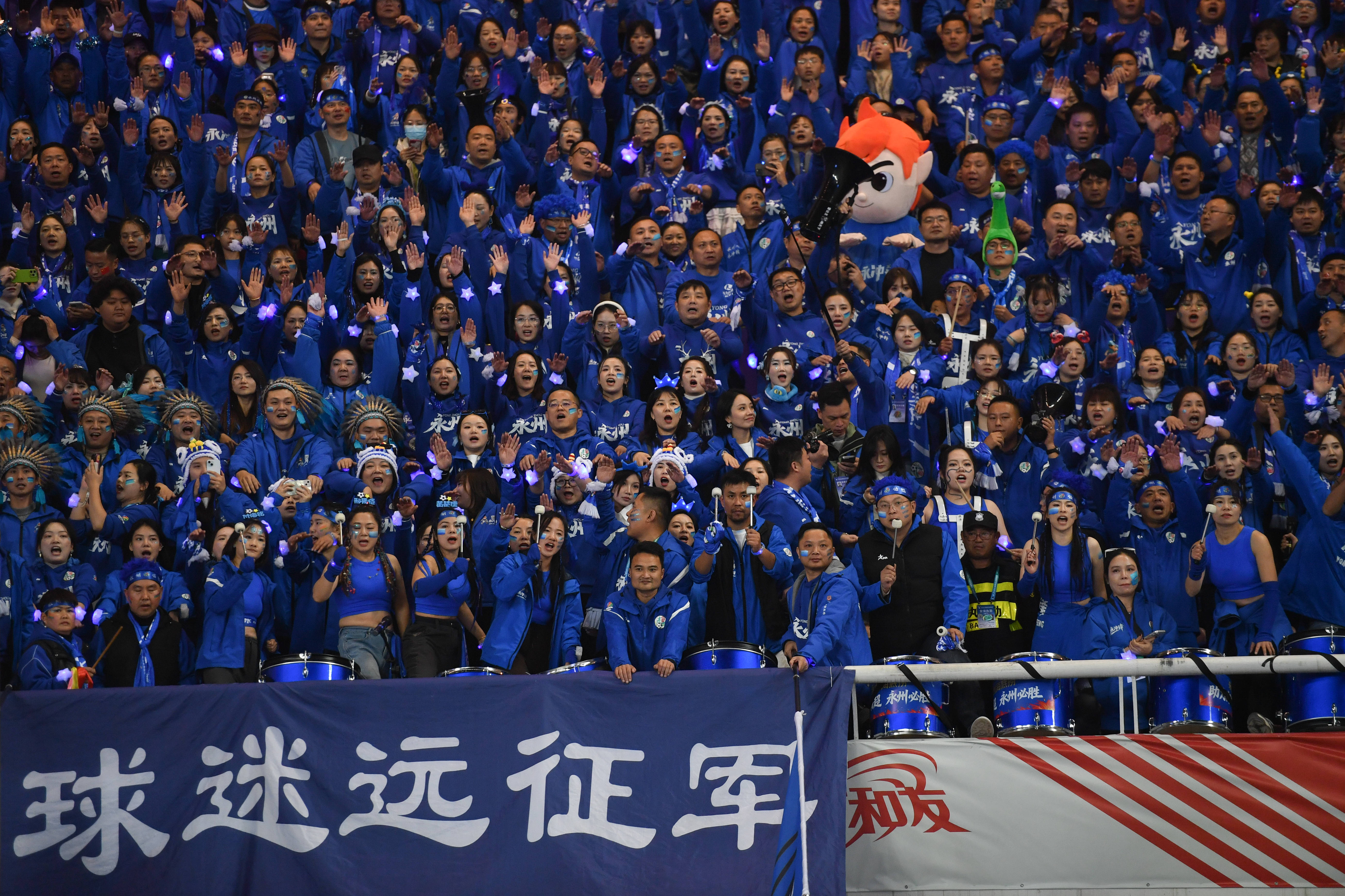 （体育）足球——湖南省足球联赛决赛：永州队夺冠